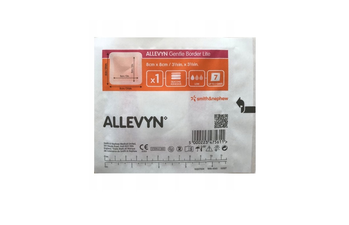 Allevyn Gentle Border Lite 8* 8см 1шт